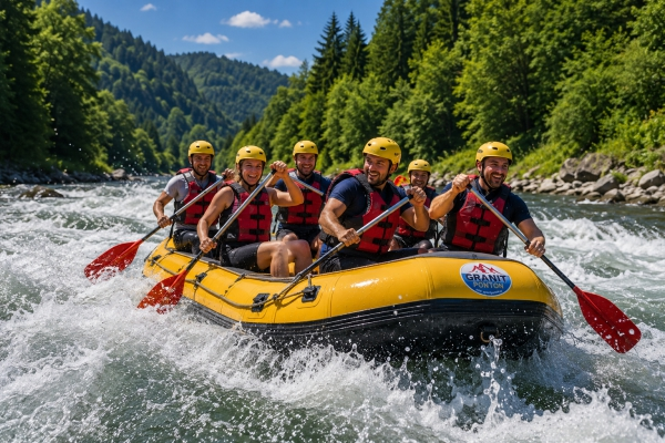 Rafting Dunajec - bezpieczny spływ przełomem Dunajca
